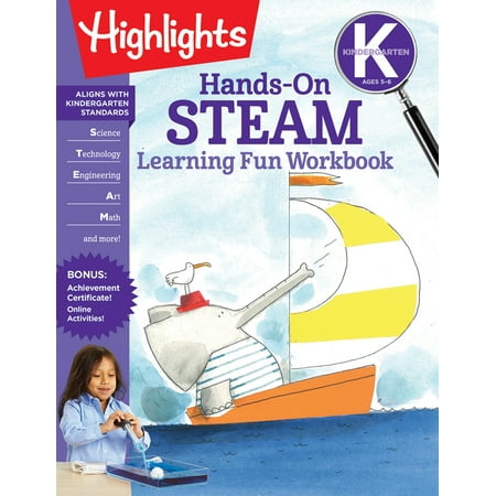ISBN 9781644721872 product image for Highlights Learning Fun Workbooks: Kindergarten Hands-On Steam Learning Fun Work | upcitemdb.com