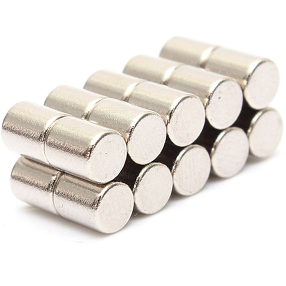 Details about   20 Neodymium N52 Cylinder Magnets Super Strong Rare Earth Disc 4X5mm 