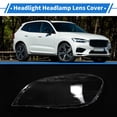 thumbnail image 2 of Cubierta de Lente de Faro Unique Bargains Cubierta de Lente Clara para Volvo XC60 2009-2013 PC 1 Pcs Frontal Izquierdo, 2 of 6