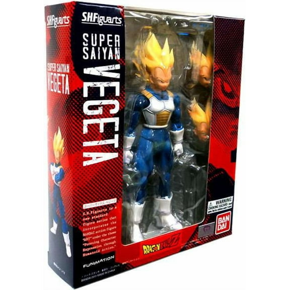 Dragon Ball S.H. Figuarts Super Saiyan Vegeta Action Figure