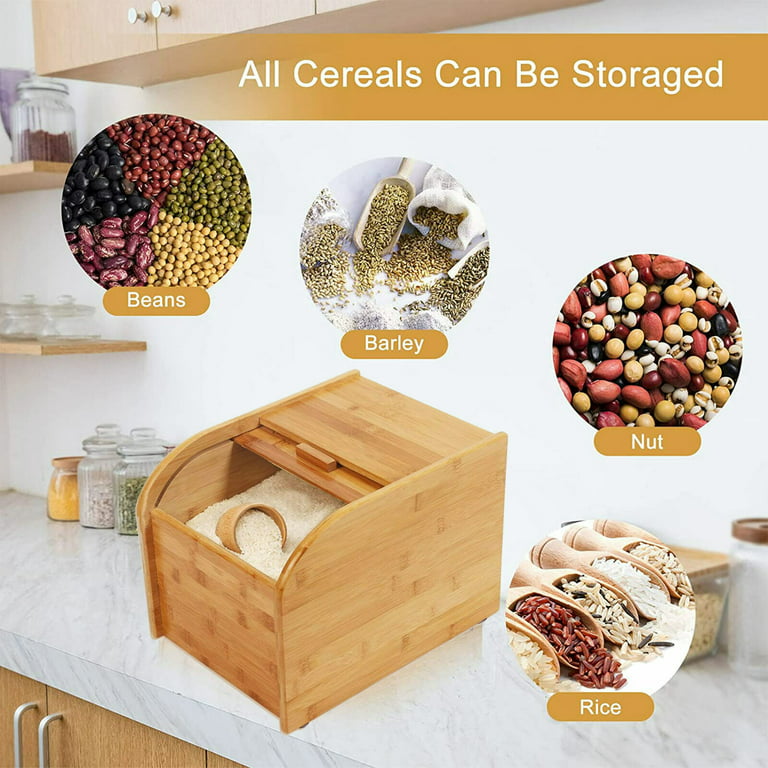 Rice Dispenser: Perfect Measuring and Dry Storage