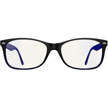Swanwick: Classic Day Swannies - Premium Blue Light Blocking Glasses - Virtually Clear Lens to Block Harmful Blue Light from Gaming PC, Laptop and Smartphone - Regular - Digital Eye Strain Protection