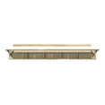 thumbnail image 4 of Pearl Mantels Henry Premium White MDF Mantel Shelf, Crisp White Paint, 72"L x 9"D x 8"H, 4 of 5