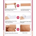 thumbnail image 5 of Kinesiology Tape, Boob Tape, 2x5m Roll Of Elastic Muscle Support Tape For Exercise, Sports & Injury Recovery & A-e Cup Large Breast -aya, 5 of 5