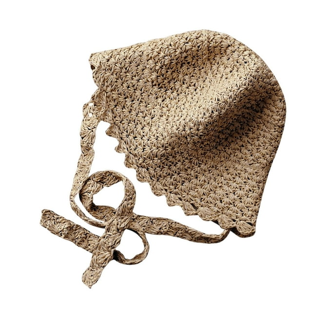 Gorros de paja para mujer, sombrero de playa con correa para la barbilla, para pescar en bote, fácil de plegar, fácil de viajar y empacar para mujeres , Sunnimix Sombrero de paja de ala ancha