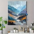 thumbnail image 4 of Abstract Mountain Landscape Canvas Print for Living Room Bedroom Office Hotel Lobby Entryway Decor, 4 of 8