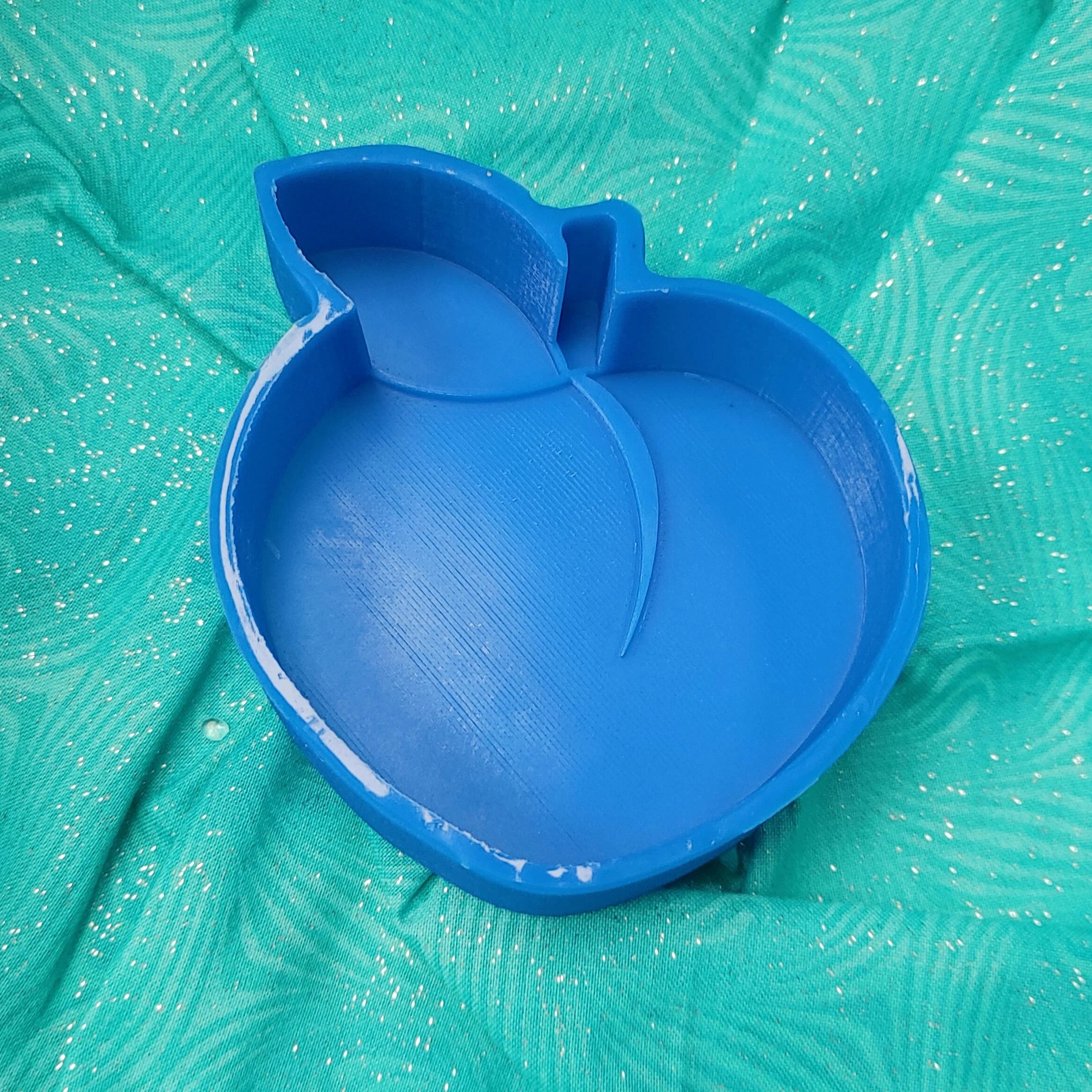 Peach silicone freshie mold