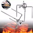 thumbnail image 1 of 2x 10mm Diameter Rotisserie Spit Turner With Locking Screws With Red Protective Cover, 1 of 4