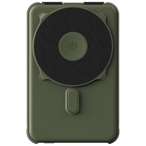 Power Bank Magnético The Ridge de 10000 mAh con Cargador Inalámbrico