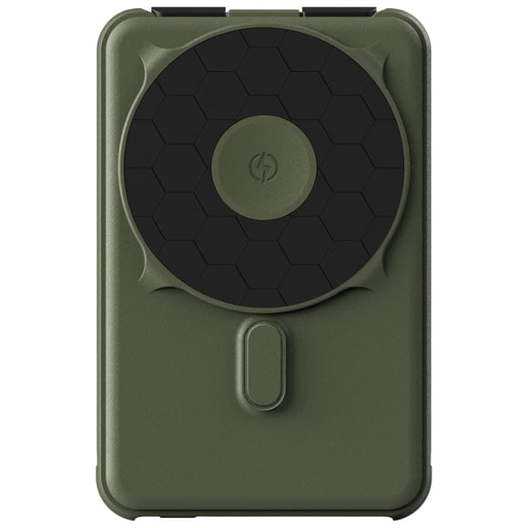Power Bank Magnético The Ridge de 10000 mAh con Cargador Inalámbrico