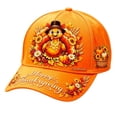 thumbnail image 2 of Trgacdwlo Thanksgiving Printed Baseball Cap for Men Women Fall Harvest Dad Hat Adjustable Happy Thanksgiving Holiday Hat for Autumn Party Daily Outdoor Wear, 2 of 5