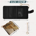 thumbnail image 3 of Small Wallet For Women Bifold Leather Pocket Coin Credit Card Holder With RFID Blocking Vintage Baroque Aesthetic, 3 of 6