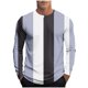 thumbnail image 2 of Blusas y camisas de manga larga y cuello redondo, moda casual para hombre, moda, estampado, deportivas, manga larga, cuello redondo, blusas, camisas, blusa para hombre, poliéster, 2 of 5