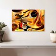 thumbnail image 2 of Elephant Stock Abstract Expressionist Wall Art - Abstract Canvas Canvas - 12" x 8", 2 of 8