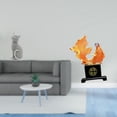 thumbnail image 2 of Elegante Figura De Resina De Gato Y Carpa, Escultura Animal Moderna, Adorno Decorativo Para Sala De Estar, Dormitorio, Oficina, Escritorio, Estantería, Entrada, Hogar., 2 of 8