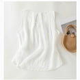 thumbnail image 4 of Lodgix Dressy Tank Tops for Women Cotton Linen Gauze Shirts Sleeveless Summer Tunic Top Loose Fit Lightweight Casual Blouses White-2XL, 4 of 5