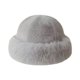 thumbnail image 1 of Gorro de invierno de piel sintética para snowboard Gris claro, 1 of 8