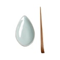 thumbnail image 2 of Cucharillas de cerámica BLESIY Juego de té duradero Reposacucharas, 2 of 8