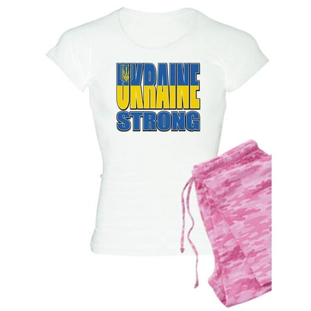 

CafePress - Ukraine Strong - Women s Light Pajamas