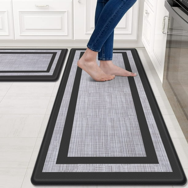 Alfombrilla de cocina acolchada antifatiga impermeable Mattitude 2 unidades