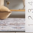 thumbnail image 6 of SAFAVIEH Arizona Robina Oriental Machine Washable Area Rug, Taupe/Beige, 5' x 8' Oval, 6 of 13