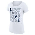 thumbnail image 2 of Women's G-III 4Her by Carl Banks White Winnipeg Jets Super-Slim Fit Lightweight Hockey Love T-Shirt, 2 of 3