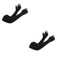thumbnail image 3 of Eigraketly 1 par de fundas de refrigeración antideslizantes de silicona para sombra de sol, para verano, deportes al aire libre, Camping, Negro Tipo 2 2piezas, 3 of 6