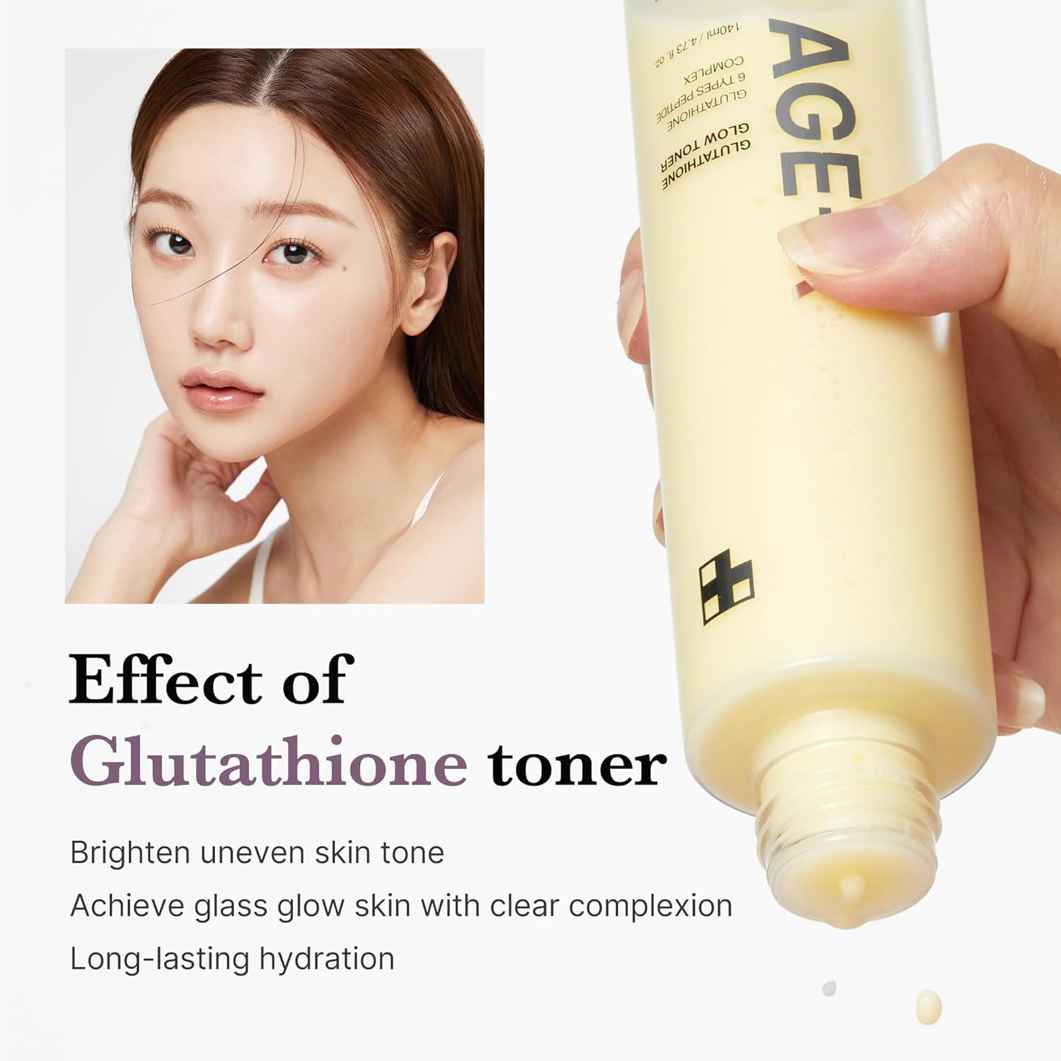 glutathione glow toner medicube medicube AGE-R Glutathione Glow Toner 140ml main image 0