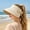 Beige, variant on Straw Sun Visor for Women, Wide Brim Ponytail Beach Hat with Bow, Adjustable, Foldable Packable Roll-Up for Summer Travel, Beach & Pool(Black)