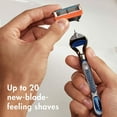 thumbnail image 2 of Gillette Fusion5 Razor Blade Cartridges, 4 Ct (1 Pack), 2 of 6