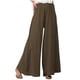 thumbnail image 3 of ICHUANYI Clearance Women Fashion Casual Elastic Waist Loose Full Length Pants(Brown, XL) ICHUANYI WER2023081402045, 3 of 5