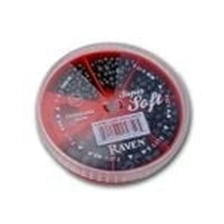 Raven Super Soft 6-Part Split Shot Dispenser - RAW