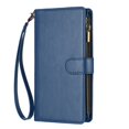 thumbnail image 2 of Compatible avec Google Pixel 7 Étui Portefeuille Premium Fermeture Éclair Grand Espace Rabat en Cuir PU, 2 of 5