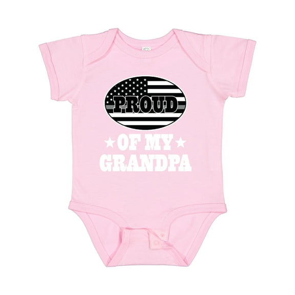 Inktastic Correctional Officer Grandpa Boys or Girls Baby Bodysuit