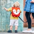 thumbnail image 5 of Diono Fox Character Toddler Safety Harness Backpack with Leash, Red, 5 of 12