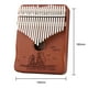 thumbnail image 5 of Kalimba 21 Tecla Pulgar Piano Sólido Portátil Mbira Instrumento Musical (Barco) Hugtrwg Para Estrenar, 5 of 6