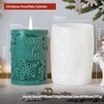 thumbnail image 3 of Molde de silicona para velas de árbol de Navidad, 3D, piñas grandes, 2024, nueva forma hecha a mano para hacer velas, 3 of 5