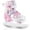 Pink, variant on Adjustable Girls Ice Skates for Kids, 4 Size Adjustable Kids Ice Hockey Skates for Girls Boys, Warm Ice Skating Shoes for Outdoor and Rink
