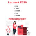 thumbnail image 2 of Printer Pro ™ Compatible Lexmark E352 (E352H11A) / (E352H21A) Black Toner Cartridge - Lexmark Printer E350/E352, 2 of 4
