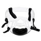 thumbnail image 3 of Máscara de Taekwondo Transparente Protector de Cara Casco de Kickboxing para Deportes Diseño Cómodo Mejora Tu Entrenamiento o Competición S Baoblaze Máscara de taekwondo, 3 of 8