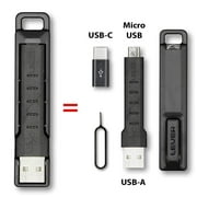 CableKit - Micro USB Cable with USB-C Adapter