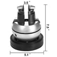thumbnail image 2 of VEVOR Ball Vise 5in Engraving Setting Tool 360°Rotation Engraving Block Vise 34 pcs Attachment Jewelry Engraving Block Tools Standard Block(5inch), 2 of 9