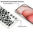 thumbnail image 4 of Feishell Case For Samsung A54 5G Cute Leopard Print Pattern Soft TPU Rubber Bumper Shockproof Anti-Scratch Slim Phone Cover Support Wireless Charging For Samsung Galaxy A54 5G, Leopard, 4 of 8