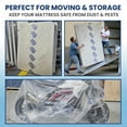thumbnail image 6 of Roadway Supplies 5 Mil Premium King Size Mattress Bag- Protects from Dust & Moisture for Moving Set Of 3, 6 of 7