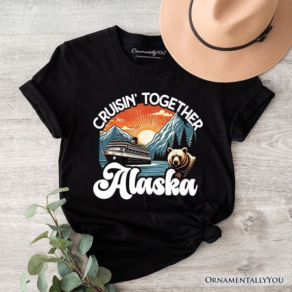 Cruisin' Together Alaska T-Shirt, Family Cruise Vacation Trip Tee