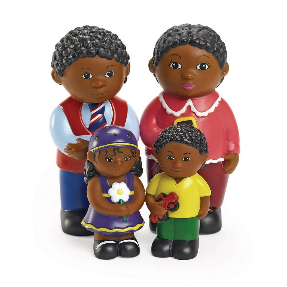 Excellerations Kids Multicultural Figures & Families 6.25 8 inch high