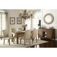 thumbnail image 3 of Acme Furniture Acme 71742 Parker Khaki Linen Side Chair (Set-2), 3 of 3