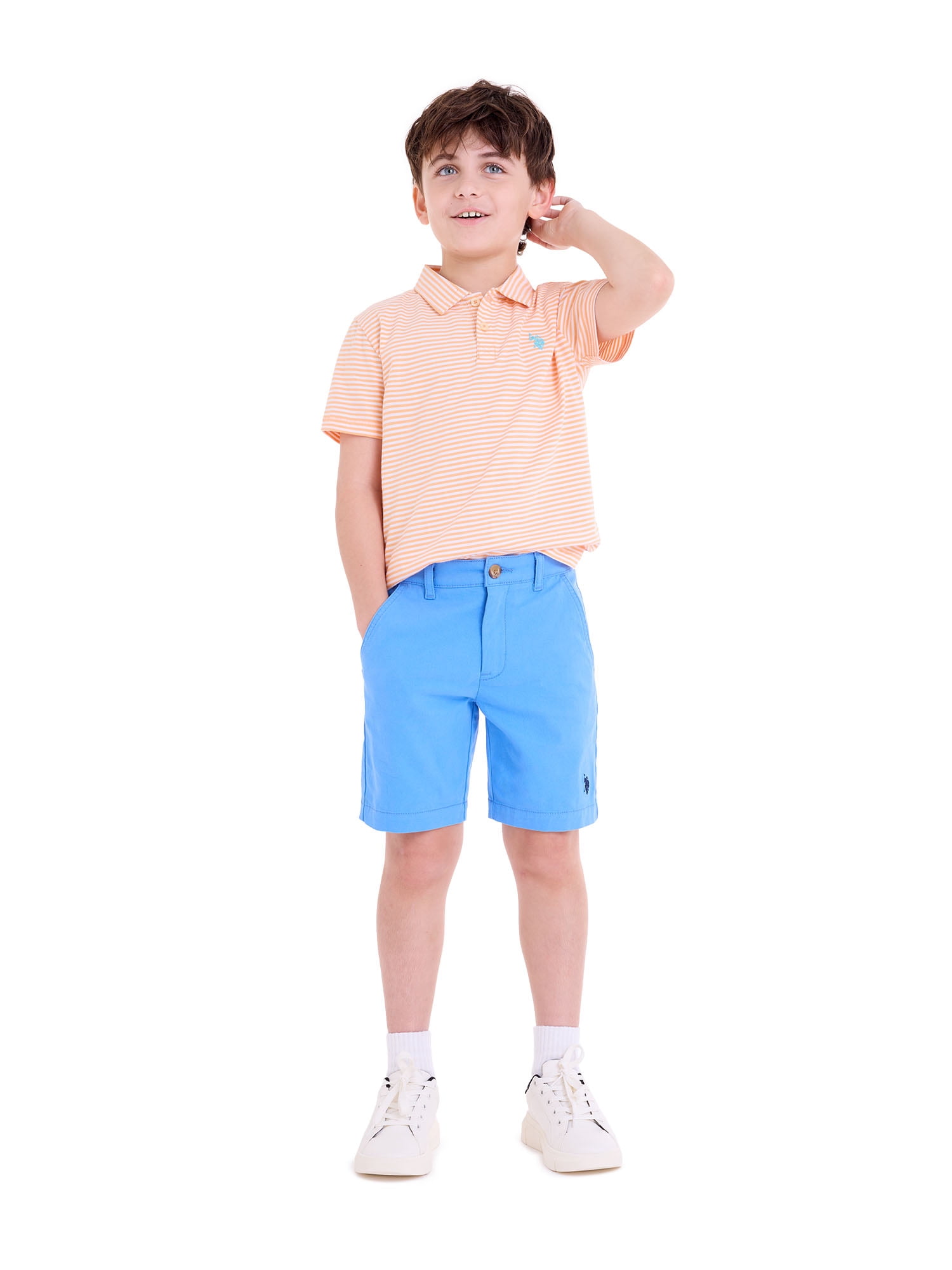 U.S. Polo Assn. Boys Hartford Short, Sizes 4-18