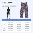 thumbnail image 4 of Rateoe Snake And Floral Pattern Men’s Ultra-Soft Comfy Pajama Lounge Pants Sleepwear,Comfortable Lounge Wear,lightweight Pajamas, Casual Home Wear-XX-Large, 4 of 6