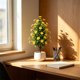 thumbnail image 5 of Conjunto de ramo de crisantemos artificiales – Decoración de mesa con flores de seda, accesorio para fotografía, uso en exteriores y jardín., 5 of 6